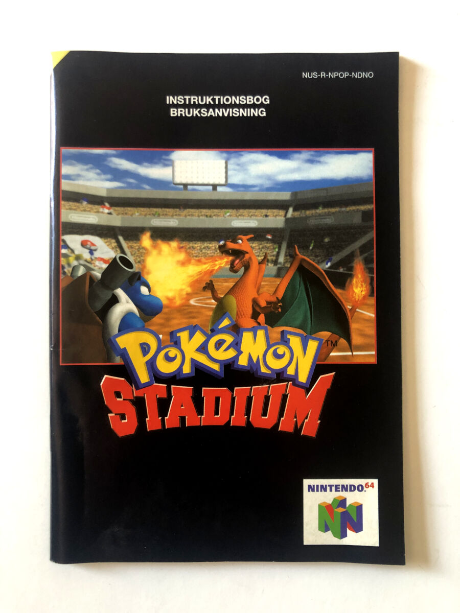 Pokemon Stadium N64 Manual 142 Nintendopusheren