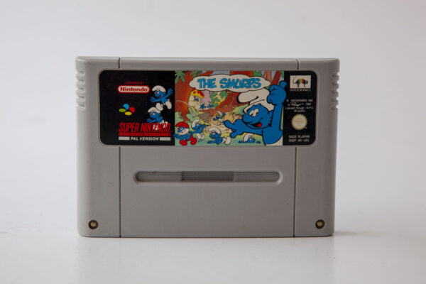 The Smurfs(SNES: Løse spil) - German Smurfs