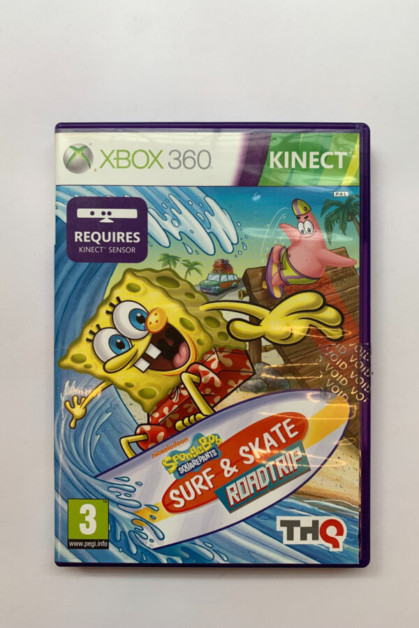 SpongeBob's Surf & Skate Roadtrip(kinect)(360)