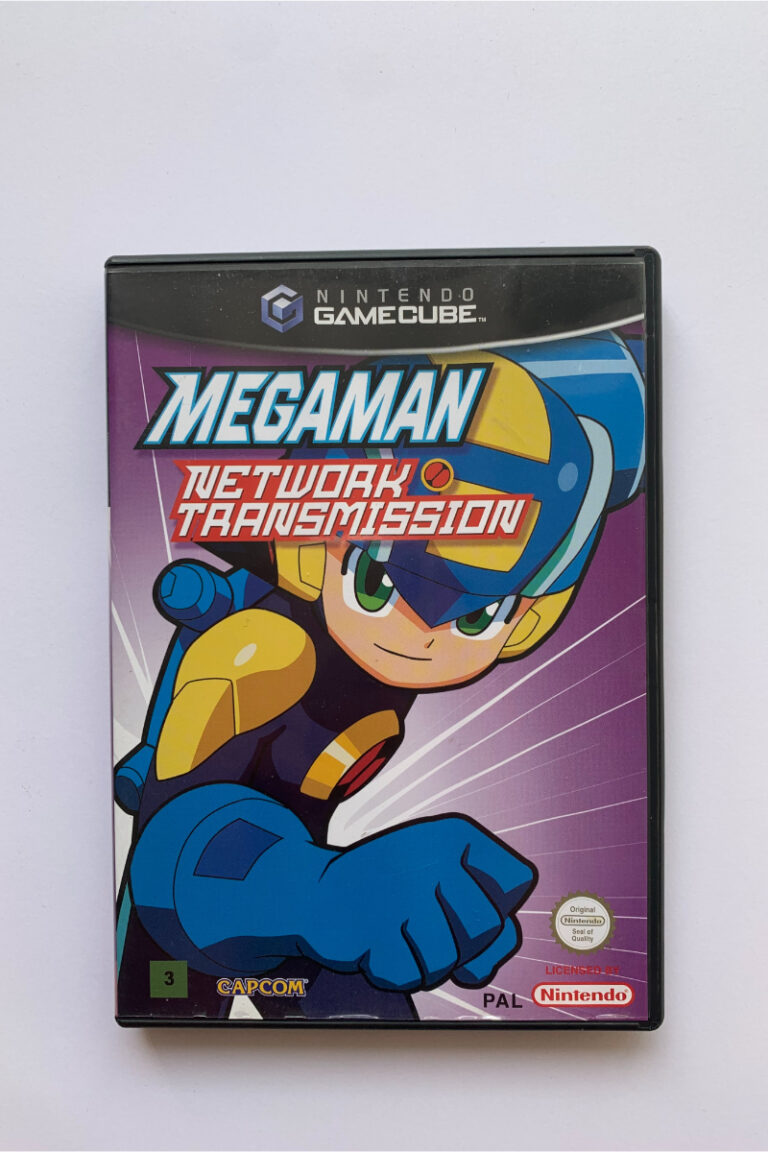 Mega Man Network Transmissiongamecube Spil Nintendopusheren