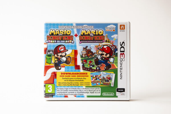 Mario and Donkey Kong: Double Pack(Download codes. Hollandsk cover)(3DS)