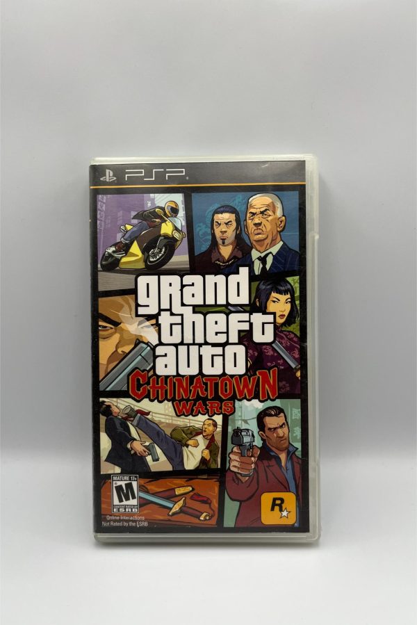 Grand Theft Auto: Chinatown Wars(PSP)(US Cover)