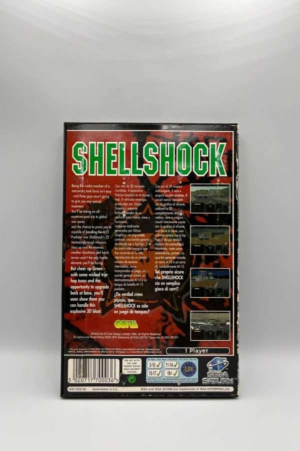 Shellshock(Saturn) - med manual - Image 2