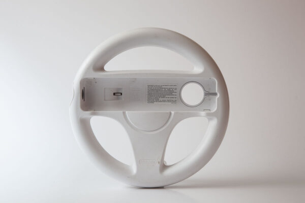 Wii rat/wheel Hvid(originalt)