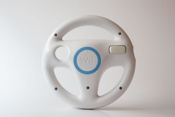 Wii rat/wheel Hvid(originalt) - Image 2