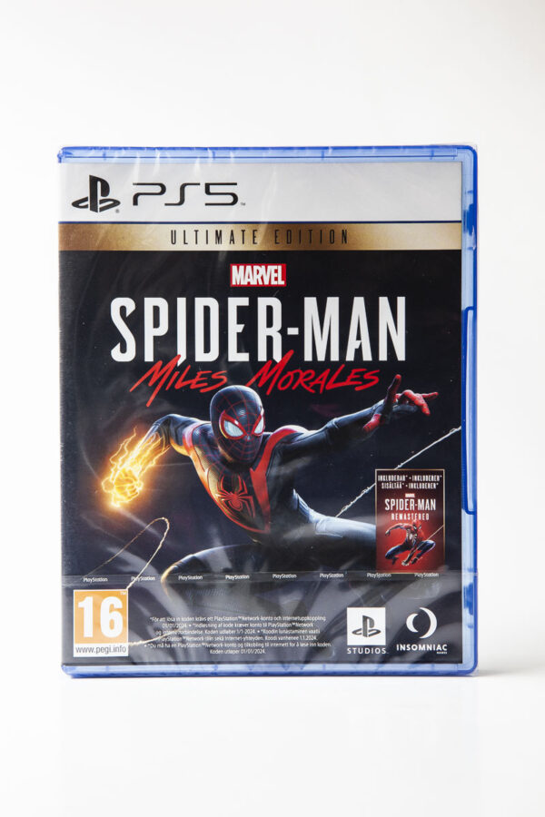 Marvel Spider-man Miles Morales (Ultimate Edition)(PS5: Ny)