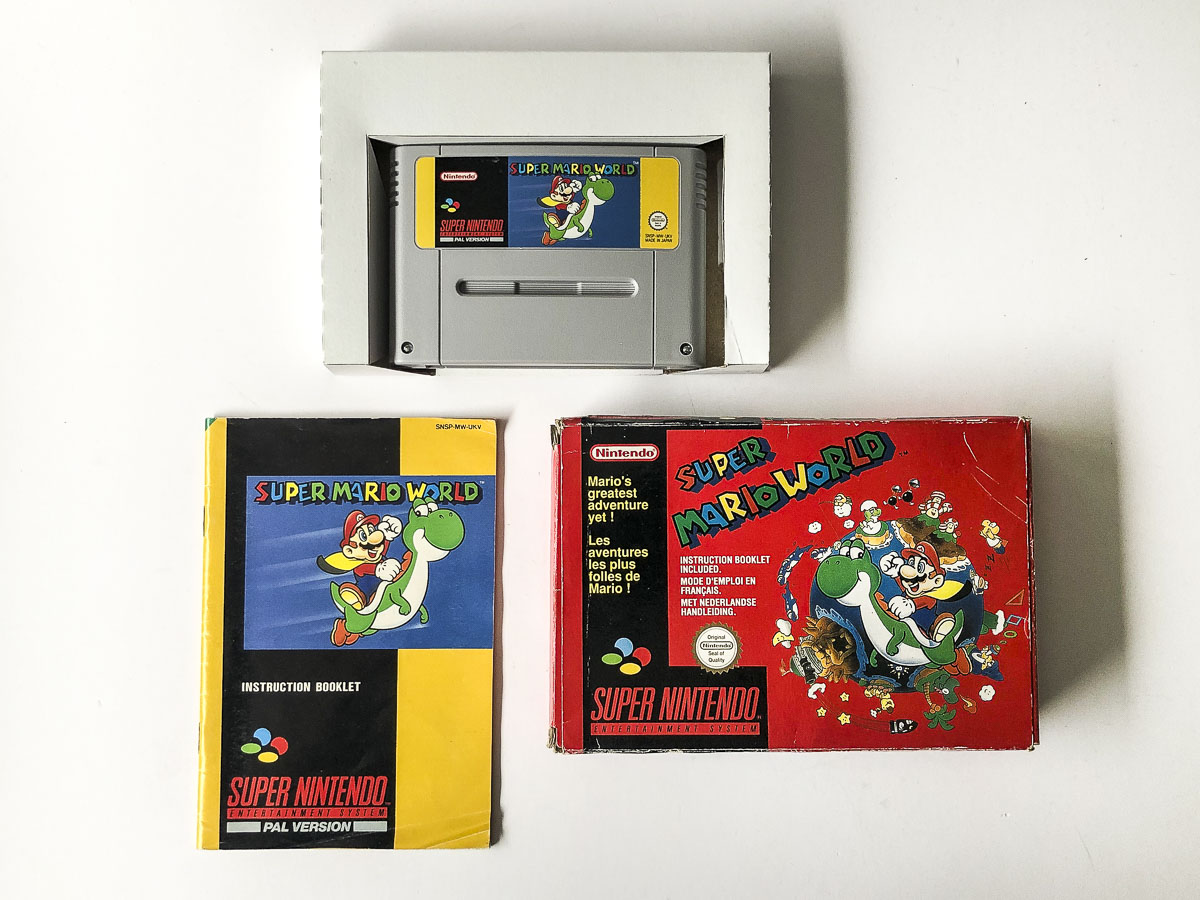 Super Mario World(SNES: Spil I Original Emballage) – Nintendopusheren