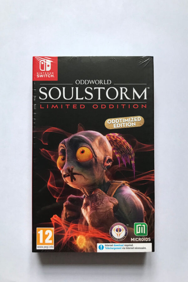 Oddworld: Soulstorm - Oddtimized Edition inkl steelbook med plads til 24 spil(Switch: Nyt)