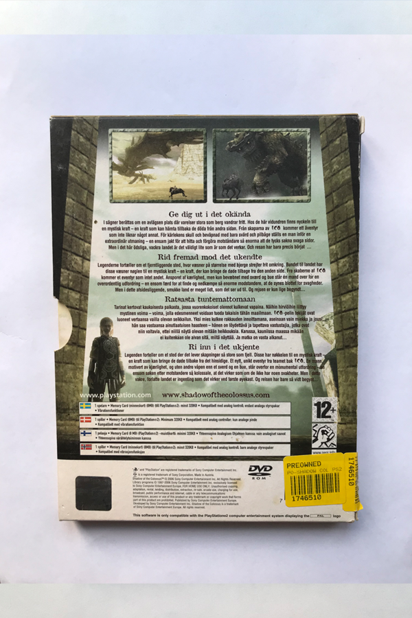 Shadow of the Colossus(#5)(PS2) - Image 2