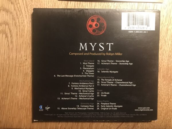 Myst: The Soundtrack(CD) - Image 3