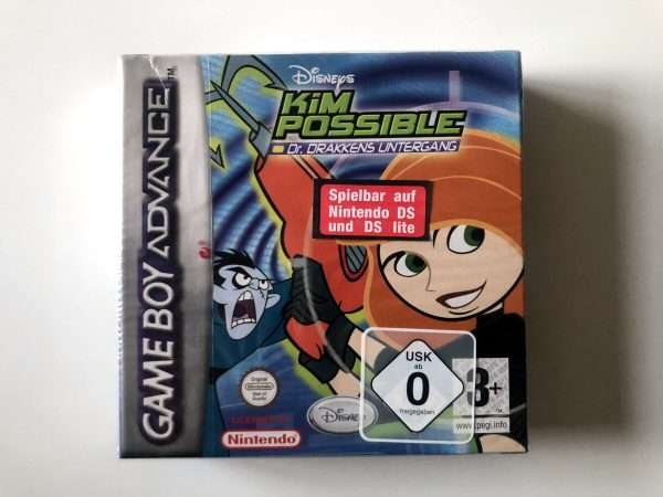 Kim Possible Dr. Drakkens Untergang(Sealed)(German)(GB Advance: Spil i original emballage) #318