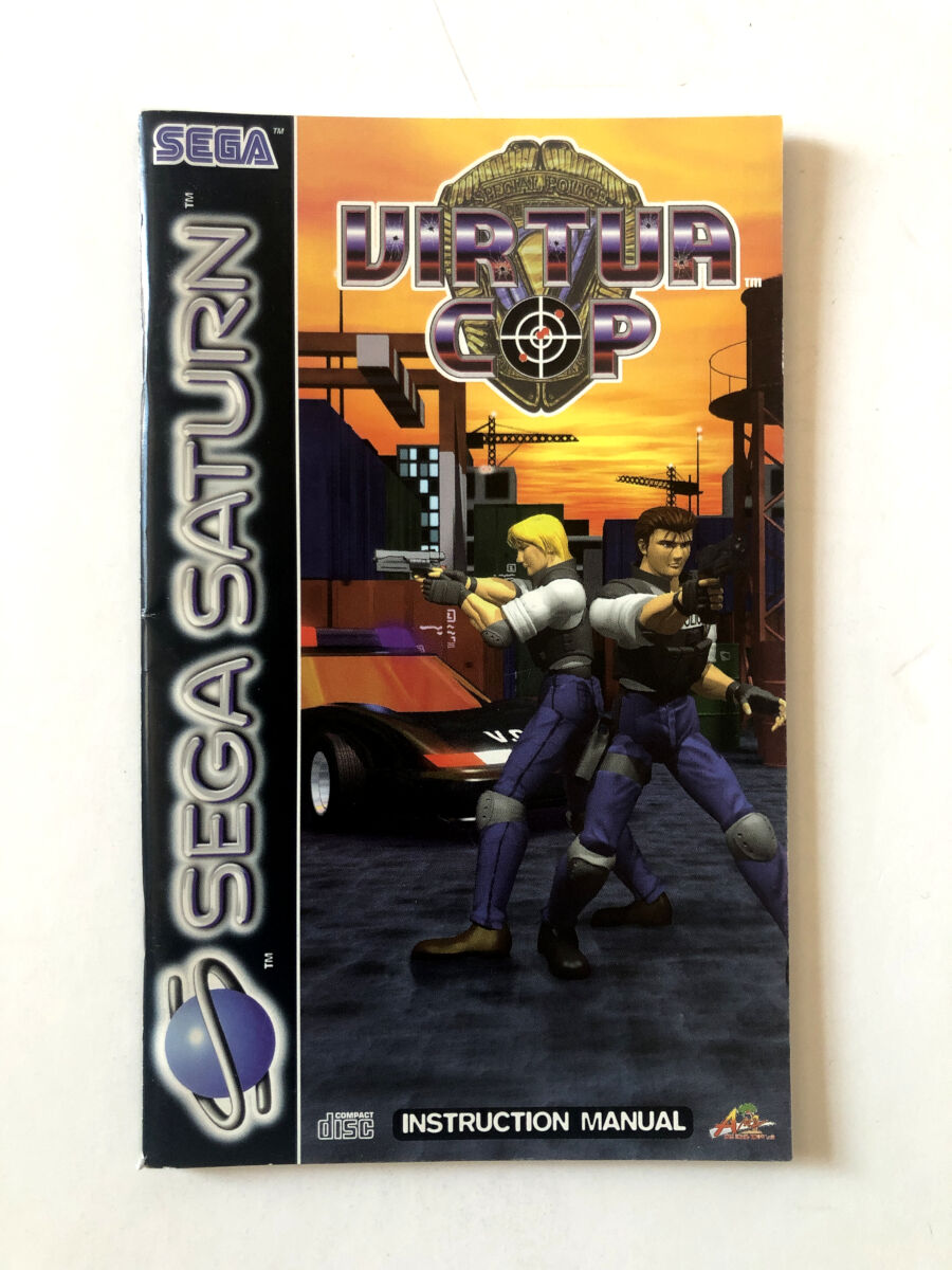 Virtua Cop (Sega Saturn-manual) #2 – Nintendopusheren