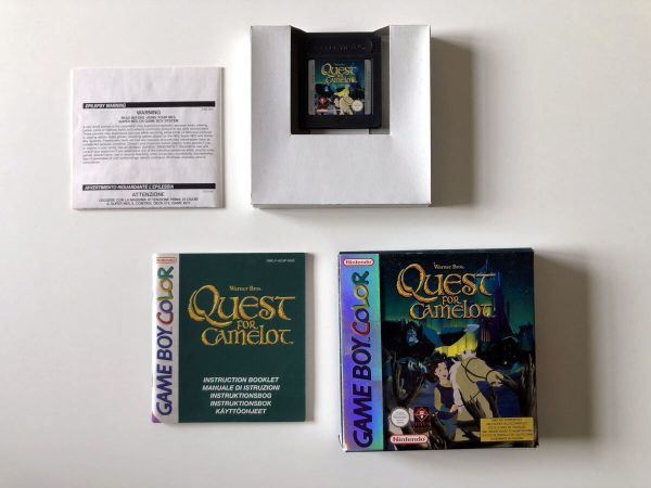 Quest for Camelot (Gameboy Color i original emballage) #43