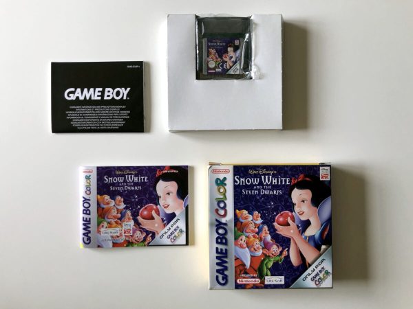 Snow White and the Seven Dwarfs (Gameboy Color i original emballage) #34