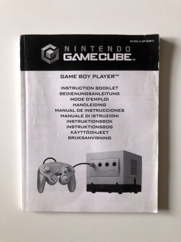 Nintendo Gamecube Game Boy Player Instruction Manual (Gamecube-manual) #24