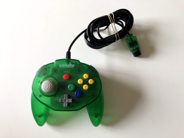 Retro-bit Nintendo 64: Controller Clear Green