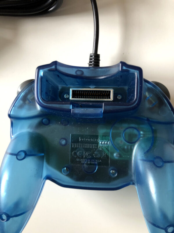 Retro-bit Nintendo 64: Controller Clear Blue - Image 2