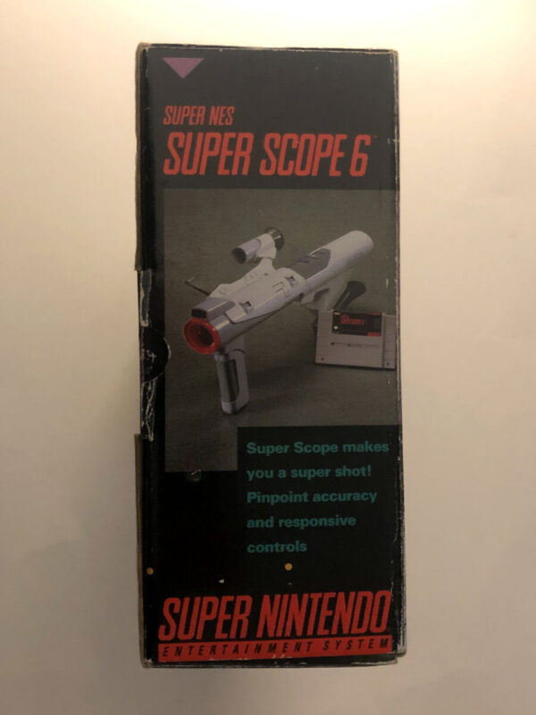 Super Nes Super Scope 6 i original emballage(US) - Image 10