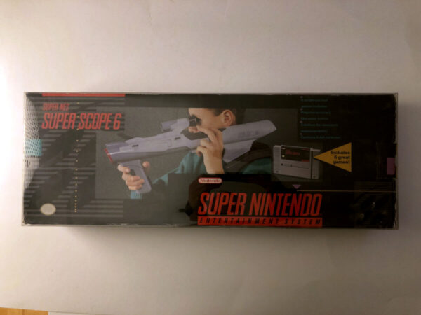 Super Nes Super Scope 6 i original emballage(US)