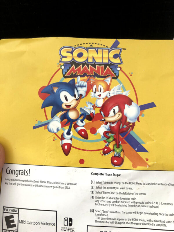 Sonic Mania Collector's Edition(uden spil)(Switch Brugt) - Image 13