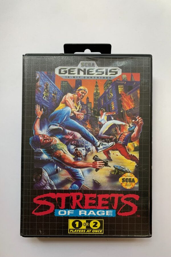 Streets of Rage(uden manual)(Sega Genesis)