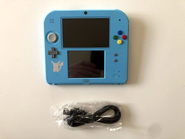 Nintendo 2DS Blue Pokémon inkl. oplader