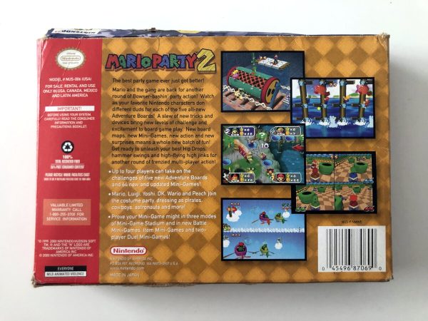 Mario Party 2 (US NTSC)(N64 i original emballage) #286 - Image 11