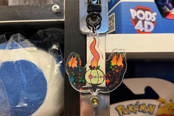 Nøglering Key Ring - Chandelure(shiny)