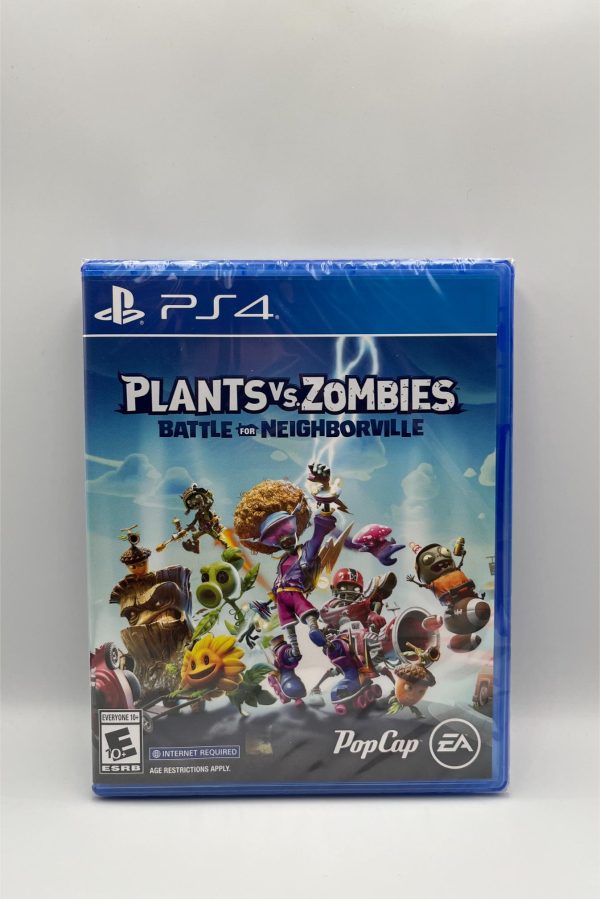 Plants vs. Zombies: Battle for Neighborville(US cover)(PS4 Ny)