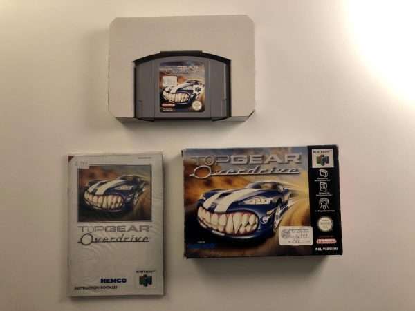 Top Gear Overdrive (N64 i original emballage) #375