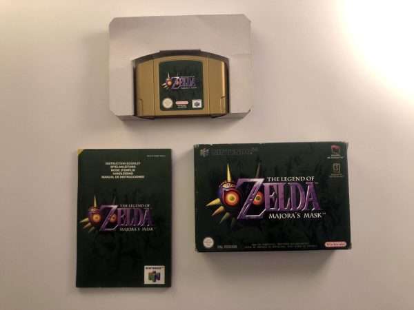 The Legend of Zelda Majora's Mask (N64 i original emballage) #377