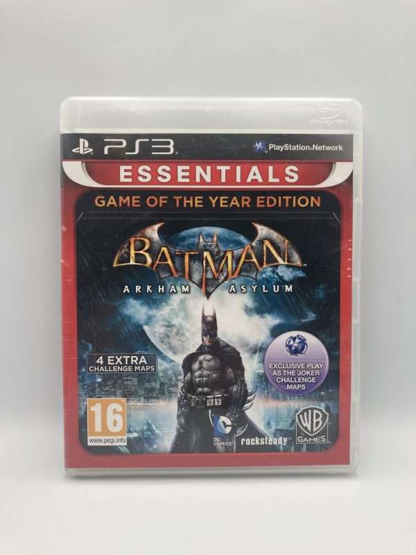 Batman: Arkham Asylum - Game of the Year Edition (Essentials)(PS3)