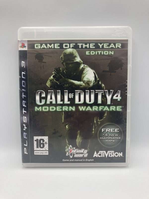 Call of Duty 4: Modern Warfare - GOTY Udgave (PS3)