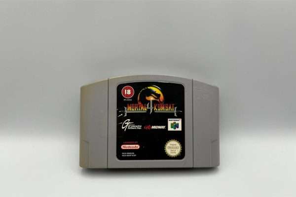 Mortal Kombat 4(N64: Løse spil) - Grimt cartridge