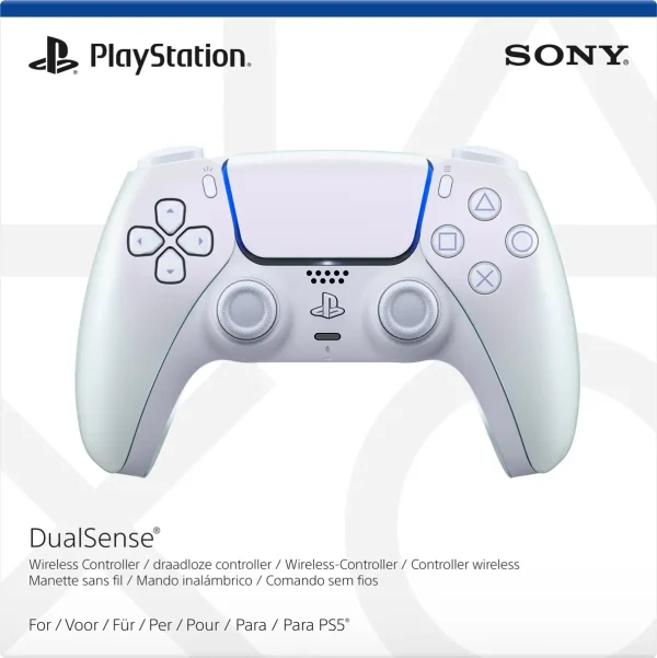 Playstation 5 Dualsense Controller Chroma Pearl (white/white)(PS5 Ny)