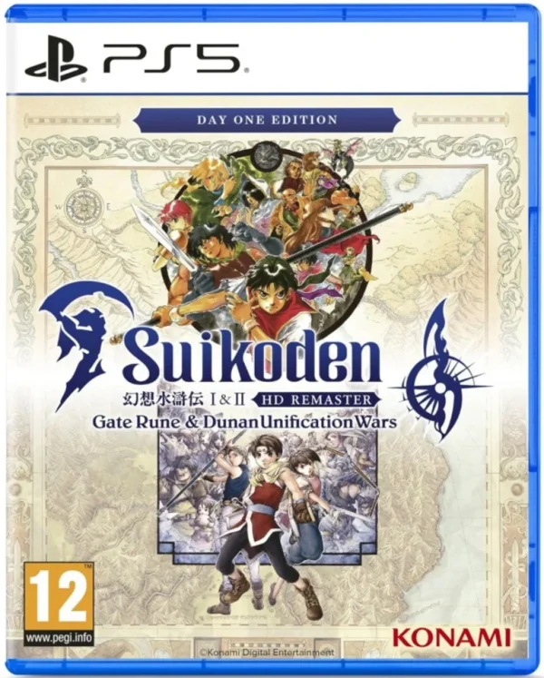 (forudbestilling)Suikoden I and II HD Remaster(PS5 Ny)