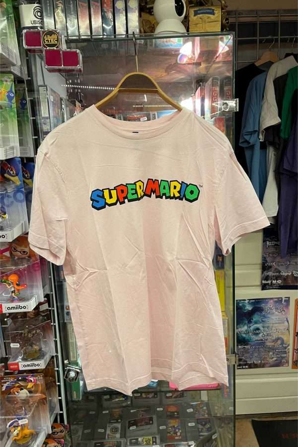 Super Mario Logo(brugt t-shirt - L)